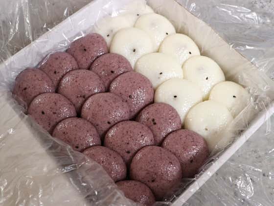 한잎애 잔기지떡 사진