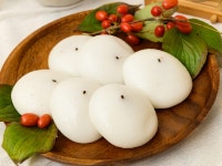송화잔기지떡