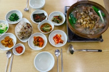 해오름 숯불오리불고기 백숙