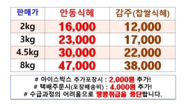 촌동네안동식혜