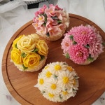 달빛앙금플라워떡케이크