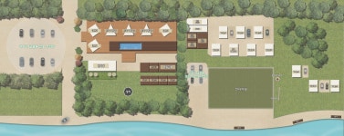 숲속의정원 캠핑장