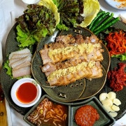 마늘보쌈 실속한상(3인)