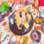 금왕솥뚜껑부대찌개삼겹살