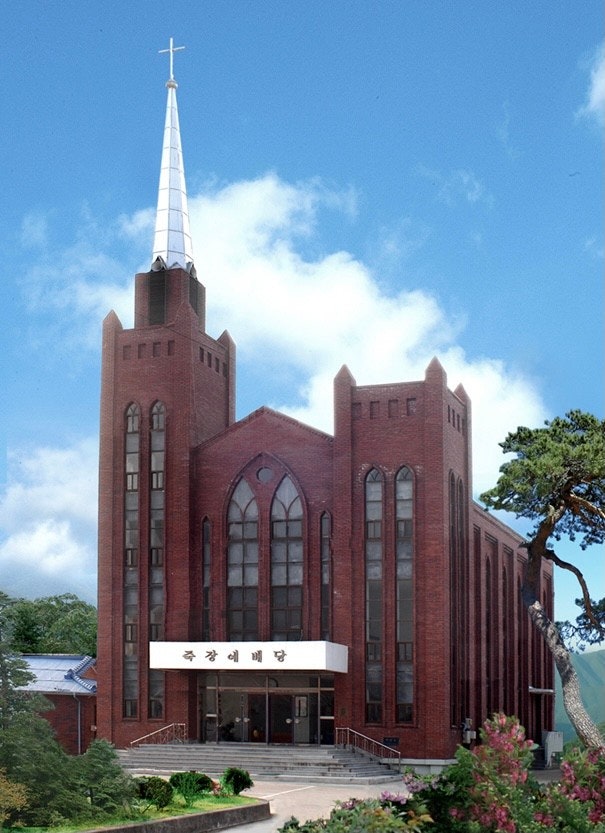 죽장교회 사진 1