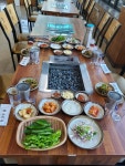 함덕 흑돼지 조약돌구이 초원