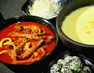 숯불위에닭발&치킨