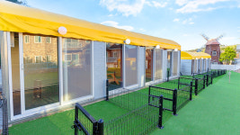 퍼피스테이 온수수영장 애견펜션