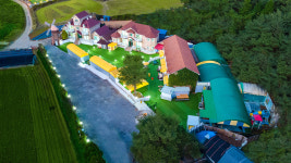 퍼피스테이 온수수영장 애견펜션