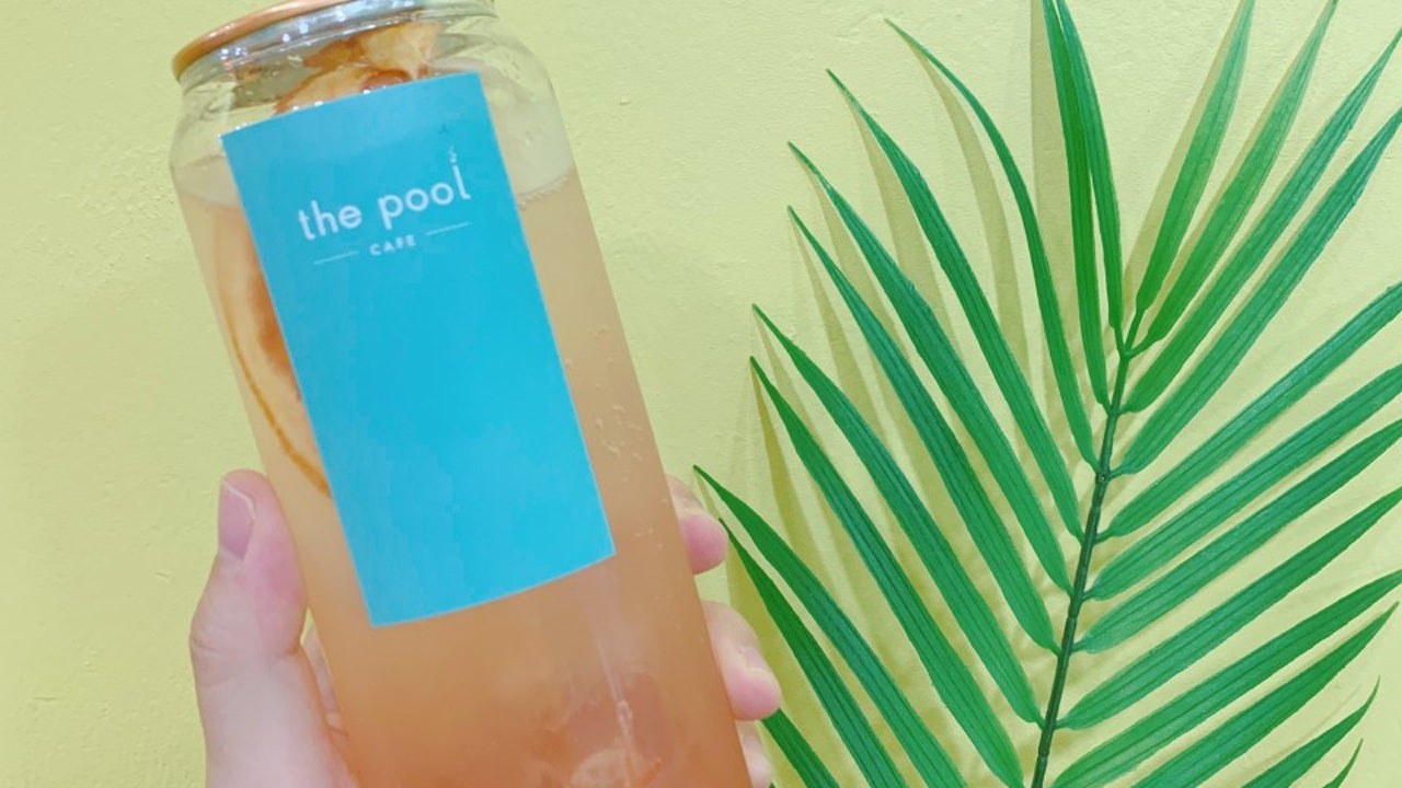 the pool