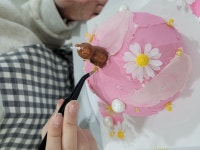 라온하제앙금플라워떡케이크
