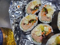 썬닭발&김밥