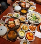 평상면옥 솥밥반상 두류네거리점