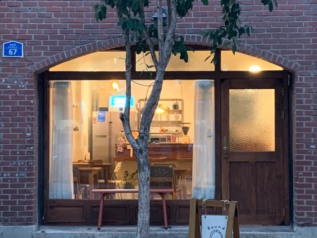라운드브릭 광나루 카페