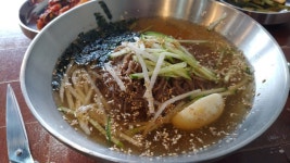 남이천막국수