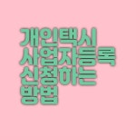 대진택시미터