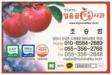 얼음골눈꽃사과