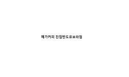 메가커피 진접반도유보라점