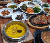 문가네보리밥정식