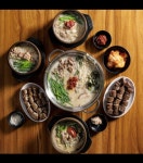 청담순대국