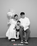회기 흑백 셀프사진관 데이트코스 하프스튜디오