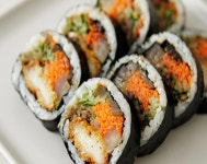 미니만두 김밥분식
