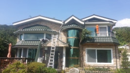 지붕개량 칼라강판지붕 아스팔트슁글집수리건축