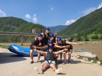 동강나루래프팅