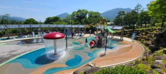 황매산 문워크 카라반 펜션 캠핑