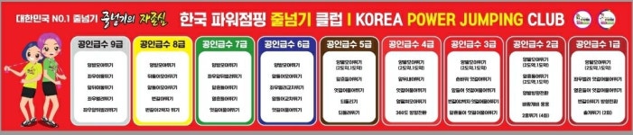 한국파워점핑줄넘기클럽 성포점
