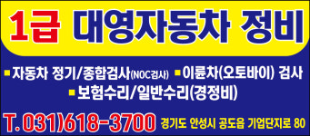1급대영자동차정비