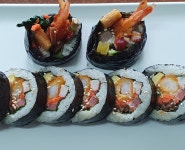 미니만두 김밥분식