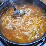 염가네해물칼국수손만두전골
