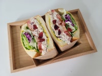 올리브마카롱 & 샌드위치
