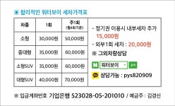 워터보이 출장세차