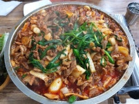 강남오리불고기