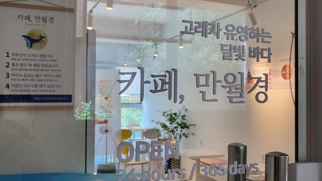 카페만월경 분당미금점