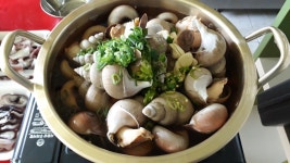 해질녘 통골뱅이 무침,탕