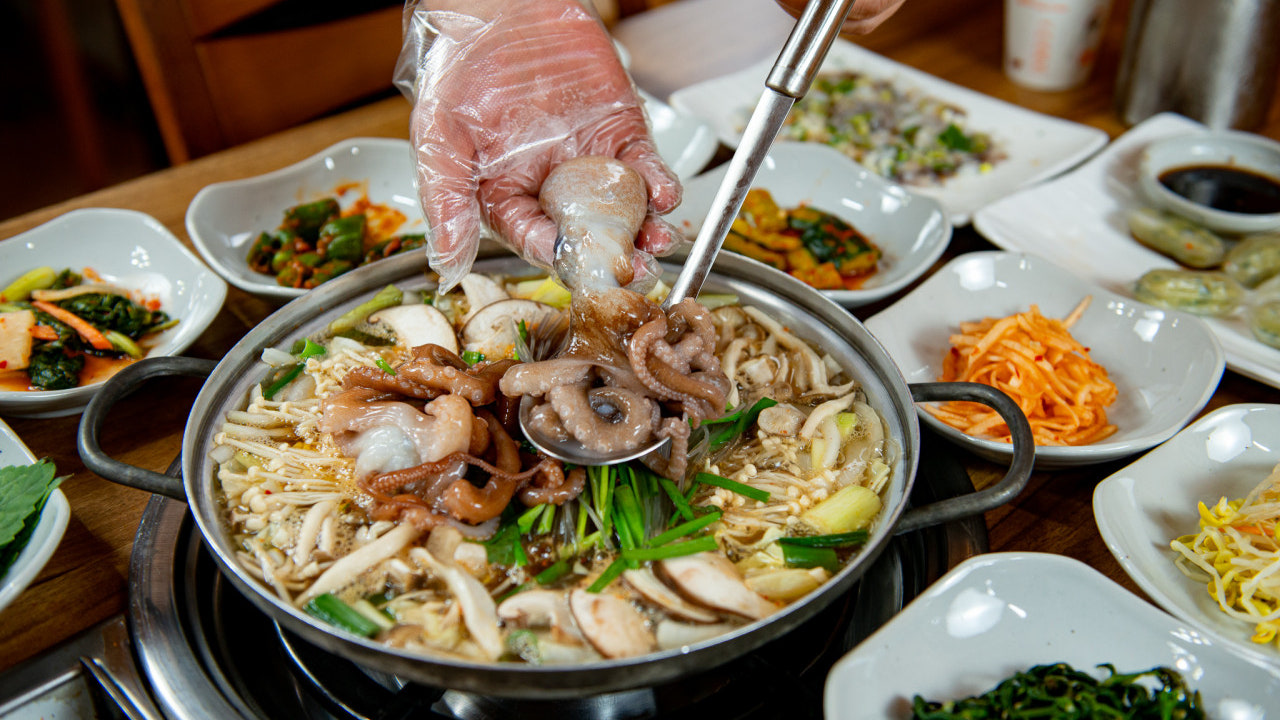 하동갯벌낙지