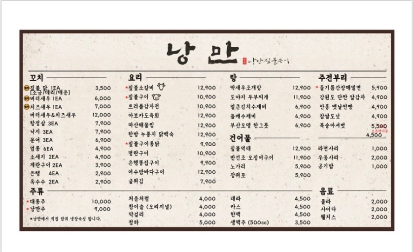 낭만육회 이미지