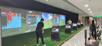 웰리빙 스크린골프 골프존