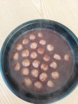 모녀 칼국수. 팥죽