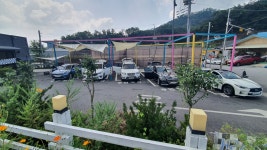 백미터세차장