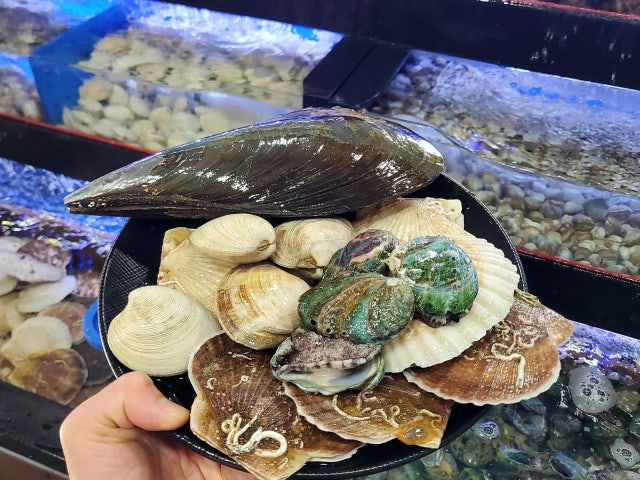 무한리필 조개구이 시흥배곧점