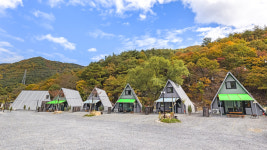 경주 세모 풀빌라 글램핑