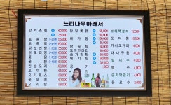 병풍산자락느티나무아래서