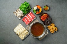 효동 얼큰 샤브 손 칼국수