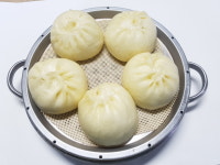 인동녹차연잎왕만두