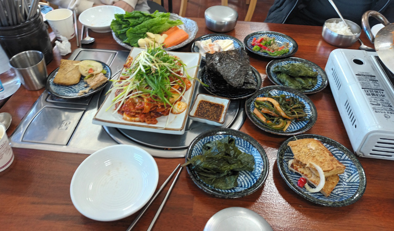 녹차골정식