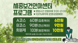 세종보건안마센터 조치원점